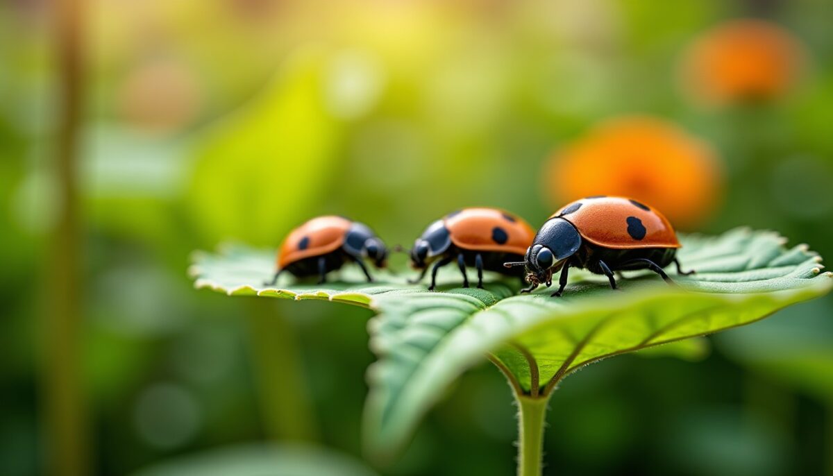 Larves de coccinelle : guide complet pour les reconnaître, comprendre leur développement et leur utilité au jardin